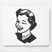 Tattooed Housewife - Radical Mouse Pad