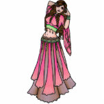 Taurus Belly Dancer Photo Cut Out