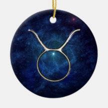 Taurus Christmas Tree Ornaments