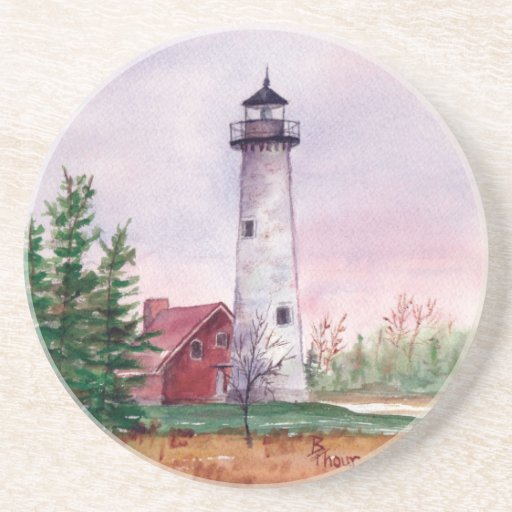 Tawas Point Lighthouse Coaster