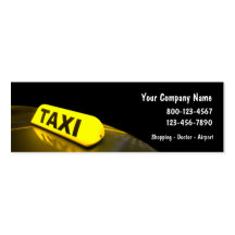 Taxi Business Cards
