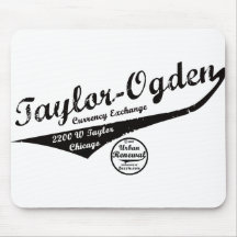 Taylor Ogden Currency Exchange Mousemat