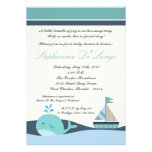 {TBA} 5x7 Nautical Boat Baby Shower Invitation