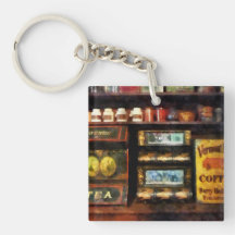 Tea and Coffee Acrylic Keychains