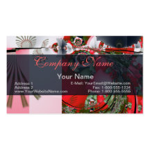 Tea Ceremony Fractal Business Card