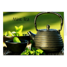 Tea Drinker Note Card