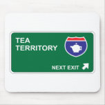 Tea Next Exit Mouse Mat