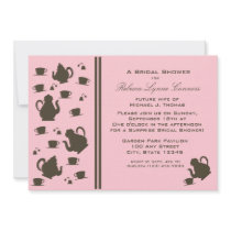 Tea Party/ Bridal Shower Announcement