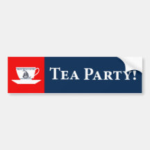 Tea Party! Bumper Sticker