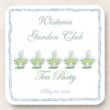 Tea Party Coaster Set