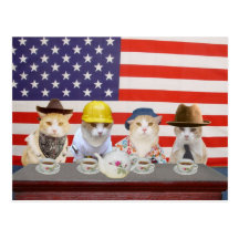 Tea Party Postcard