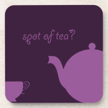 Tea Time Beverage Coasters