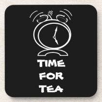 Tea Time cork coasters