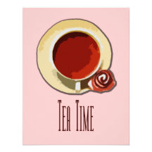 Tea Time Custom Invitation