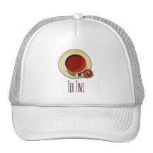 Tea Time Mesh Hat