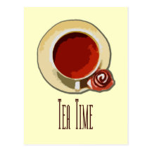 Tea Time Post Card