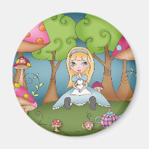 Tea Time with Alice - Magnet