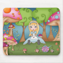 Tea Time with Alice - Mousepad