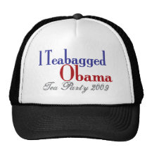 Teabag Obama (Tea Party 2009) Trucker Hat