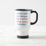 Teach Kids with Autism - Awareness Ribbon Coffee Mugs