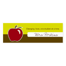 Teacher Business Cards