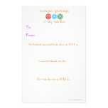 Teacher holiday gift note 2011 - 2012 stationery
