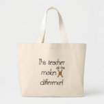 Teacher Makes a Difference T-shirts and Gifts Bag