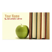 Teacher or Professor Business Cards