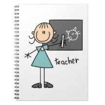 Teacher Stick Figure Journal