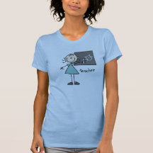 Teacher Stick Figure Tshirt