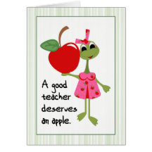 Teacher Thank You Card
