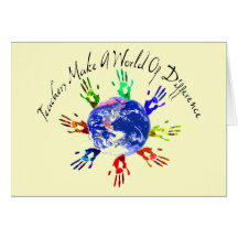 Teachers Make a World Cards