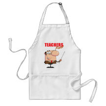 teachers rule male teacher character apron