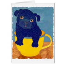 Teacup Pug Cards