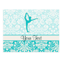 Teal Ballet Postcards
