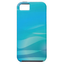 Teal Blue Water Abstract Template iPhone 5 Covers