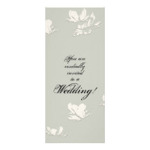 Teal Daisy Art Wedding Invitations