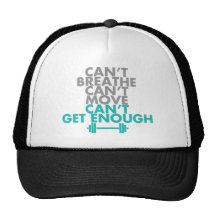 Teal "Get Enough" Hat