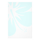Teal Hibiscus Stationery