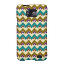 Teal Native Tribal Chevron Pattern casemate cases