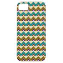 Teal Native Tribal Chevron Pattern iPhone 5 Case casemate cases