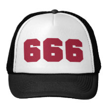 Team 666 hats