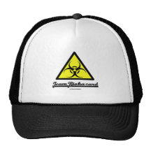 Team Biohazard (Biohazard Warning Sign) Hats