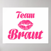 Team Braut Print