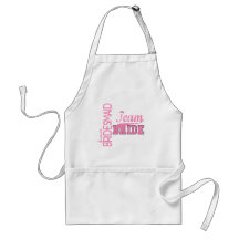 Team Bride 1 JUNIOR JR BRIDESMAID Apron