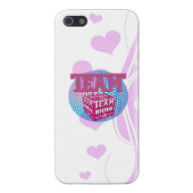 team bride bridesmaids wedding bridal party pink case for the iPhone 5