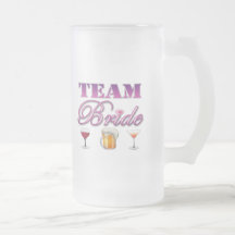 Team Bride Drinks Bridesmaids Wedding Bridal Party Coffee Mugs