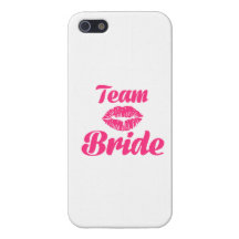 Team Bride kiss iPhone 5 Cover
