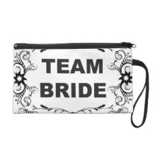 Team Bride Wristlet Purse