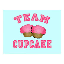 Team Cupcake Tshirts, Hoodies, Mugs, Gifts Post Card